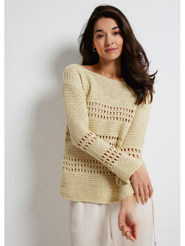 Lana Grossa PULLOVER Linarte