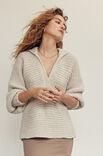 Lana Grossa PULLOVER Natural Alpaca Pelo