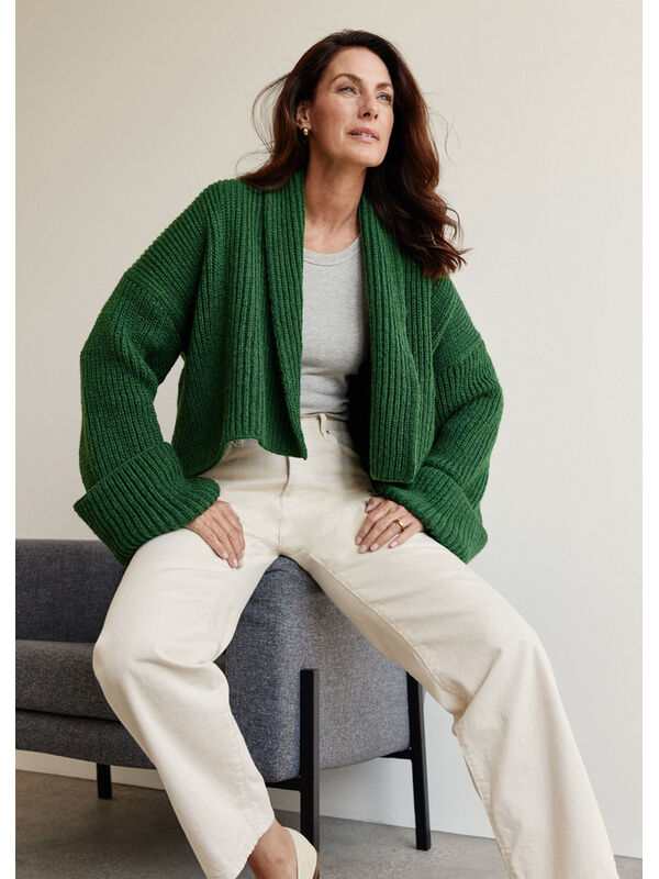 Lana Grossa CARDIGAN Alta Moda Alpaca
