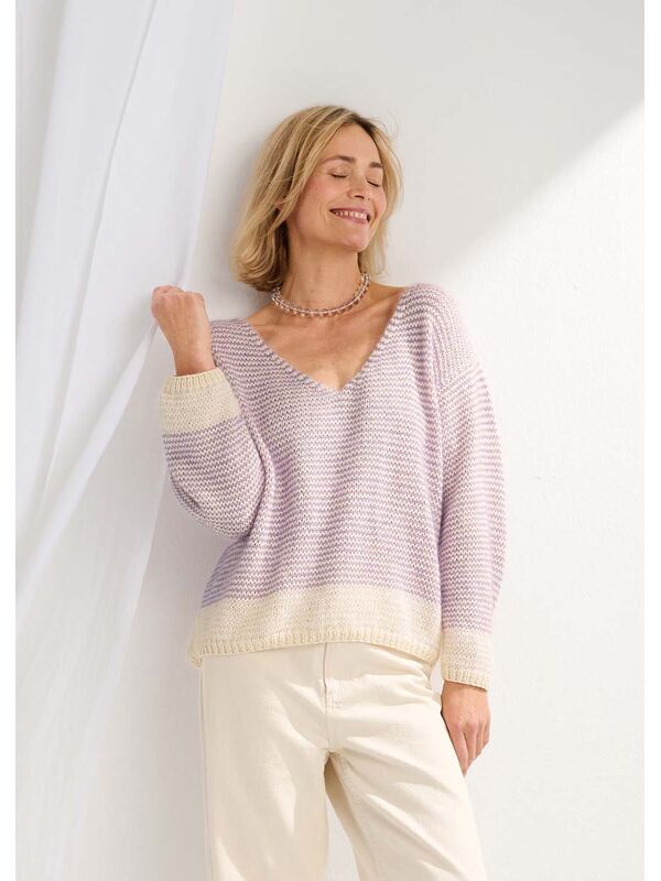 Lana Grossa PULLOVER Promessa & Silkhair
