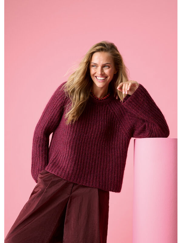 Lana Grossa PULLOVER Ecopuno & Silkhair