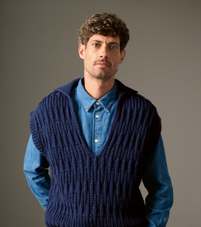 PULLUNDER Cool Merino Big von Lana Grossa