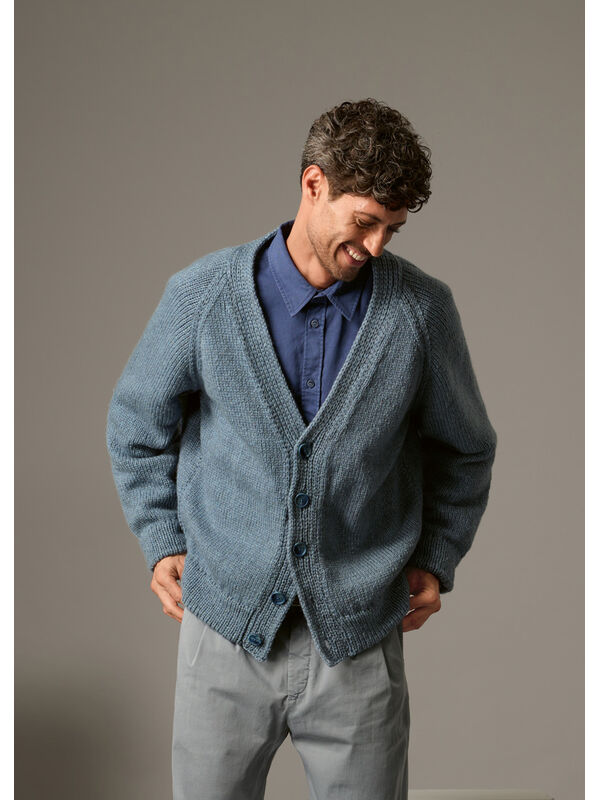 Lana Grossa CARDIGAN Alta Moda Cashmere 16