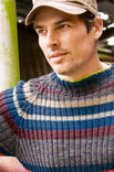Lana Grossa HERRENRAGLANPULLI COOL WOOL Melange (GOTS)