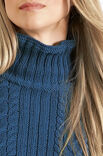Lana Grossa RAGLANKLEID MIT ZOPF Cool Wool Big