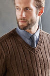 Lana Grossa PULLI MIT BREITEN RIPPEN Cool Wool Big Melange