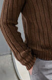 Lana Grossa PULLI MIT BREITEN RIPPEN Cool Wool Big Melange