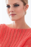 Lana Grossa PULLI IM NETZMUSTER Silkhair