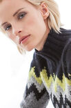 Lana Grossa PULLI MIT JACQUARDPASSE Alta Moda Alpaca