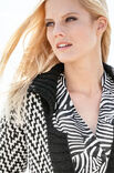Lana Grossa JACKE IM ZICK-ZACK-HEBEMUSTER Alta Moda Alpaca