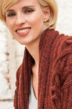 Lana Grossa RIPPEN-JACKE Alta Moda Alpaca
