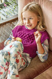 Lana Grossa KINDERPULLI MIT NOPPENHERZ Alta Moda Alpaca