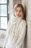Lana Grossa SCHAL IM ZOPFMUSTER Alta Moda Cashmere 16