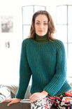 Lana Grossa RAGLANPULLI IM ZWEIFARBIGEN PATENTMUSTER Alta Moda Alpaca