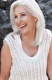 Lana Grossa TOP IM LOCHRIPPENMUSTER Estivo II/Linarte