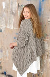 Lana Grossa CARDIGAN IM ZOPFMUSTER Sara