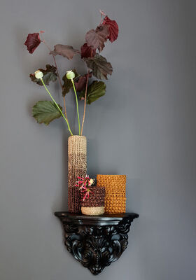 HUSSE FÜR VASE ODER GLAS Brillino  von Lana Grossa