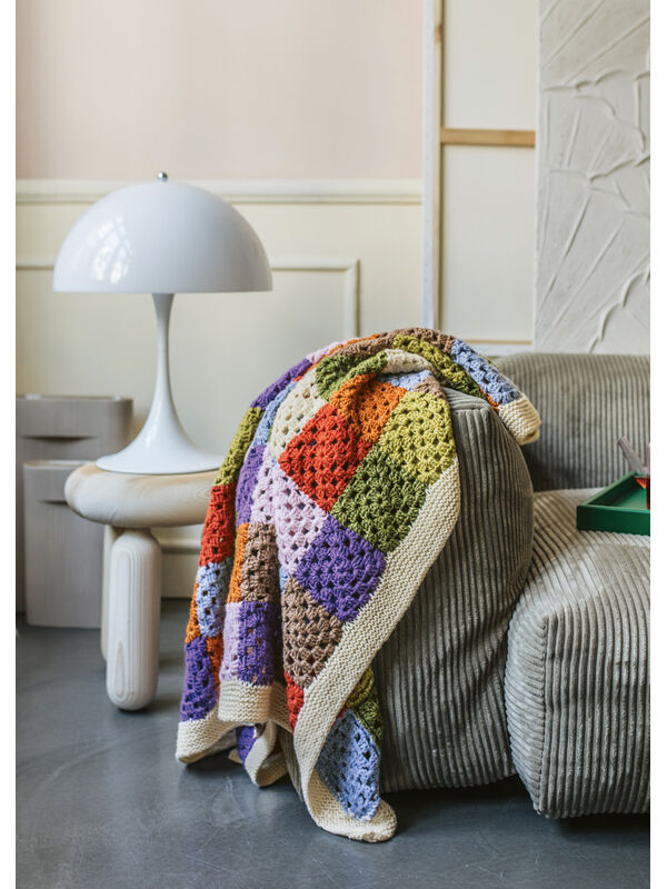Lana Grossa GRANNY-DECKE Ecopuno