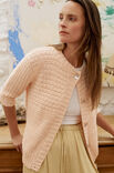 Lana Grossa CARDIGAN IM RECHTSLINKS- MUSTERMIX Cool Wool Big