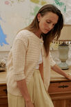 Lana Grossa CARDIGAN IM RECHTSLINKS- MUSTERMIX Cool Wool Big