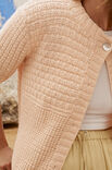 Lana Grossa CARDIGAN IM RECHTSLINKS- MUSTERMIX Cool Wool Big
