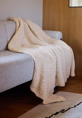 DECKE IM FLECHTMUSTER The Look von Lana Grossa
