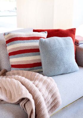 KISSENHÜLLE GLATT RECHTS MIT KRAUS RECHTS Alta Moda Cashmere 16 von Lana Grossa
