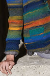 Lana Grossa REVERSJACKE IM GROSSEN PERLMUSTER Cinque Multi