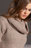 Lana Grossa LOOP IN GESTREIFTEN RIPPEN Alta Moda Alpaca