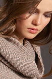 Lana Grossa LOOP IN GESTREIFTEN RIPPEN Alta Moda Alpaca
