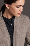 Lana Grossa JACKE GLATT RECHTS MIT RIPPENPARTIEN Alta Moda Cashmere 16