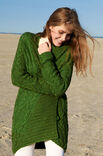 Lana Grossa LONGJACKE IM ZOPFMUSTER MIT SCHALKRAGEN Brigitte No. 2