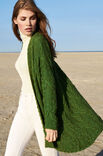 Lana Grossa LONGJACKE IM ZOPFMUSTER MIT SCHALKRAGEN Brigitte No. 2