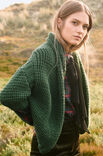 Lana Grossa JACKE IM WICKELMASCHENMUSTER Alta Moda Cashmere 16