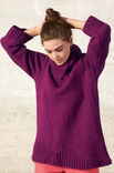 Lana Grossa PULLI GLATT RECHTS MIT GETEILTEM KRAGEN Alta Moda Cashmere 16