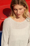 Lana Grossa PULLI IM HALBPATENTMUSTER Solo Lino