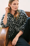 Lana Grossa JACKE IM GITTERMUSTER Lala Berlin Furry Bicolor