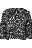 Lana Grossa JACKE IM GITTERMUSTER Lala Berlin Furry Bicolor