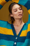 Lana Grossa CARDIGAN IM HALBPATENTMUSTER Brigitte No. 2