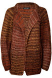 Lana Grossa RAGLANJACKE MIT FALSCHEM ZOPF UND GROSSEM PERLMUSTER Lucia & Silkhair