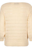 Lana Grossa PULLI MIT LOCHMUSTER Ecopuno