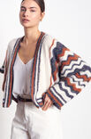 Lana Grossa KIMONOJACKE IM ZACKENMUSTER About Berlin Spotty & Per Fortuna
