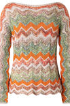 Lana Grossa STREIFENPULLI IM ZACKENMUSTER UND MATERIALMIX About Berlin Vanity & Solo Lino