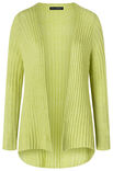 Lana Grossa LONG-CARDIGAN IM FALSCHEN PATENTMUSTER Allora