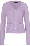 Lana Grossa CARDIGAN IM ZOPF-RIPPENMUSTER Ecopuno & Brillino