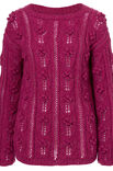 Lana Grossa PULLOVER IM NOPPEN-LOCHMUSTER Brigitte No. 2
