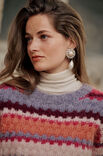 Lana Grossa PULLOVER IM VERSETZTEN RIPPENHEBEMASCHENMUSTER Brigitte No. 3