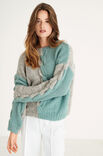 Lana Grossa PULLI GLATT LINKS MIT ZOPFMITTEN Alpaca Moda