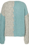 Lana Grossa PULLI GLATT LINKS MIT ZOPFMITTEN Alpaca Moda