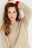 Lana Grossa PULLI IM HALBPATENTMUSTER Landlust Alpaka Merino 100